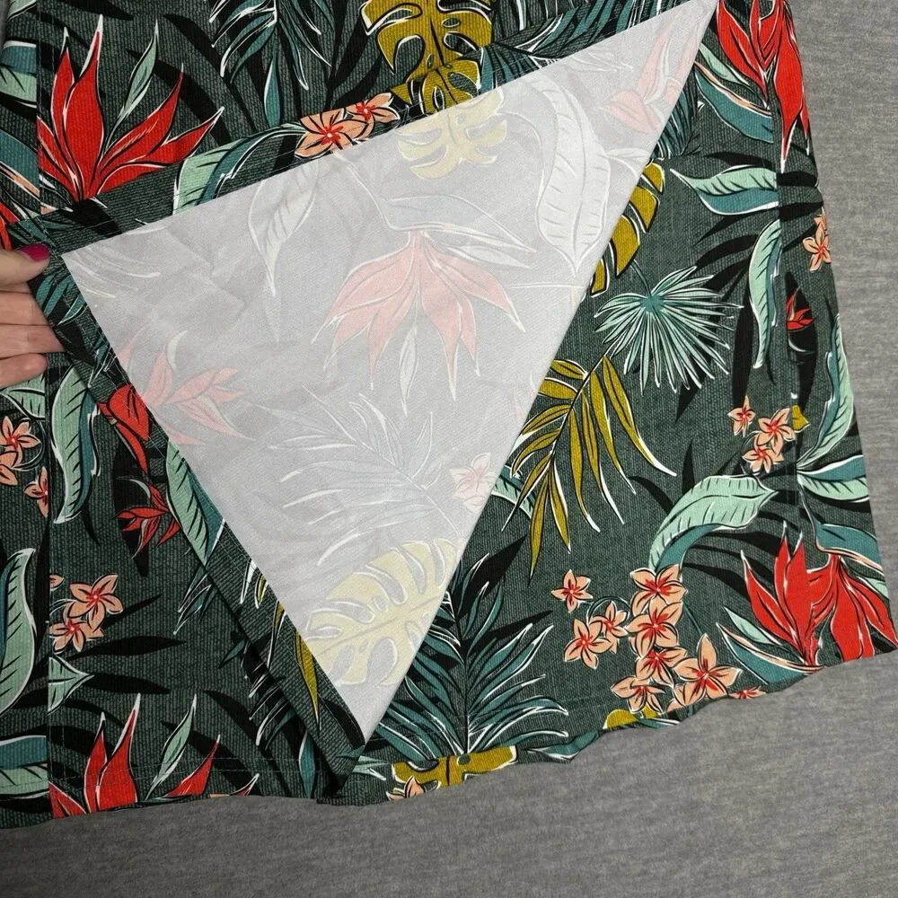 RipSkirt Hawaii Wrap‎ Skirt Size Medium Hawaiian Print Longer Length Women’s - Picture 2 of 5